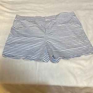 Kenar blue and white striped shorts size 8